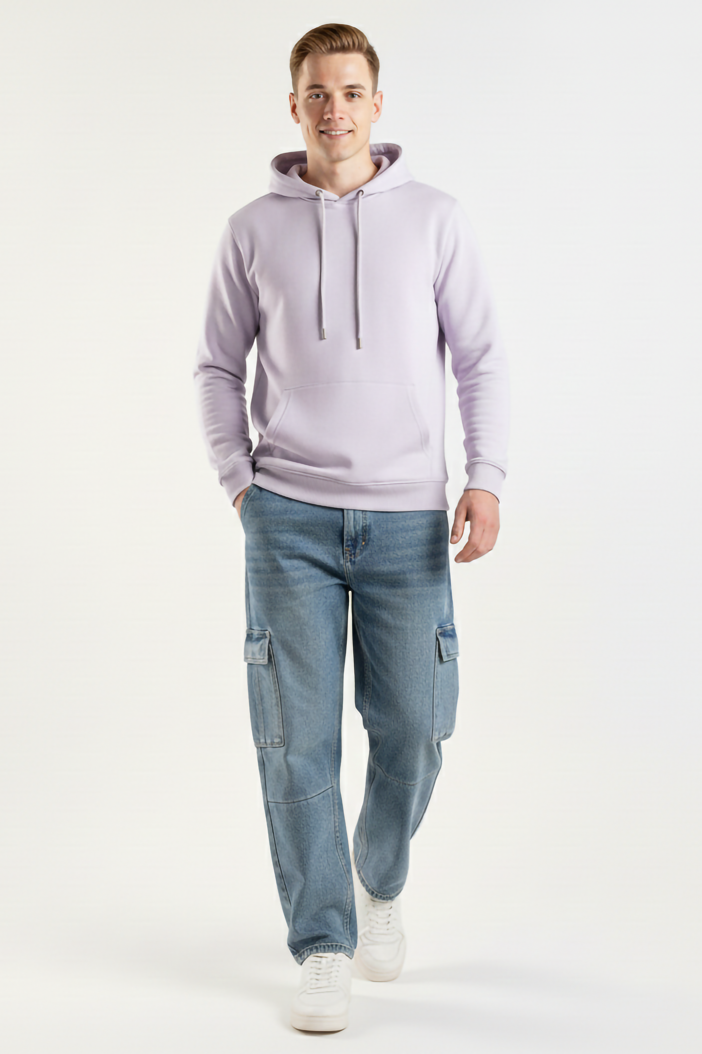 LAVENDER OVERSIZED HOODIE
