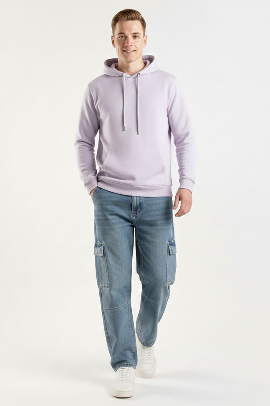 LAVENDER OVERSIZED HOODIE
