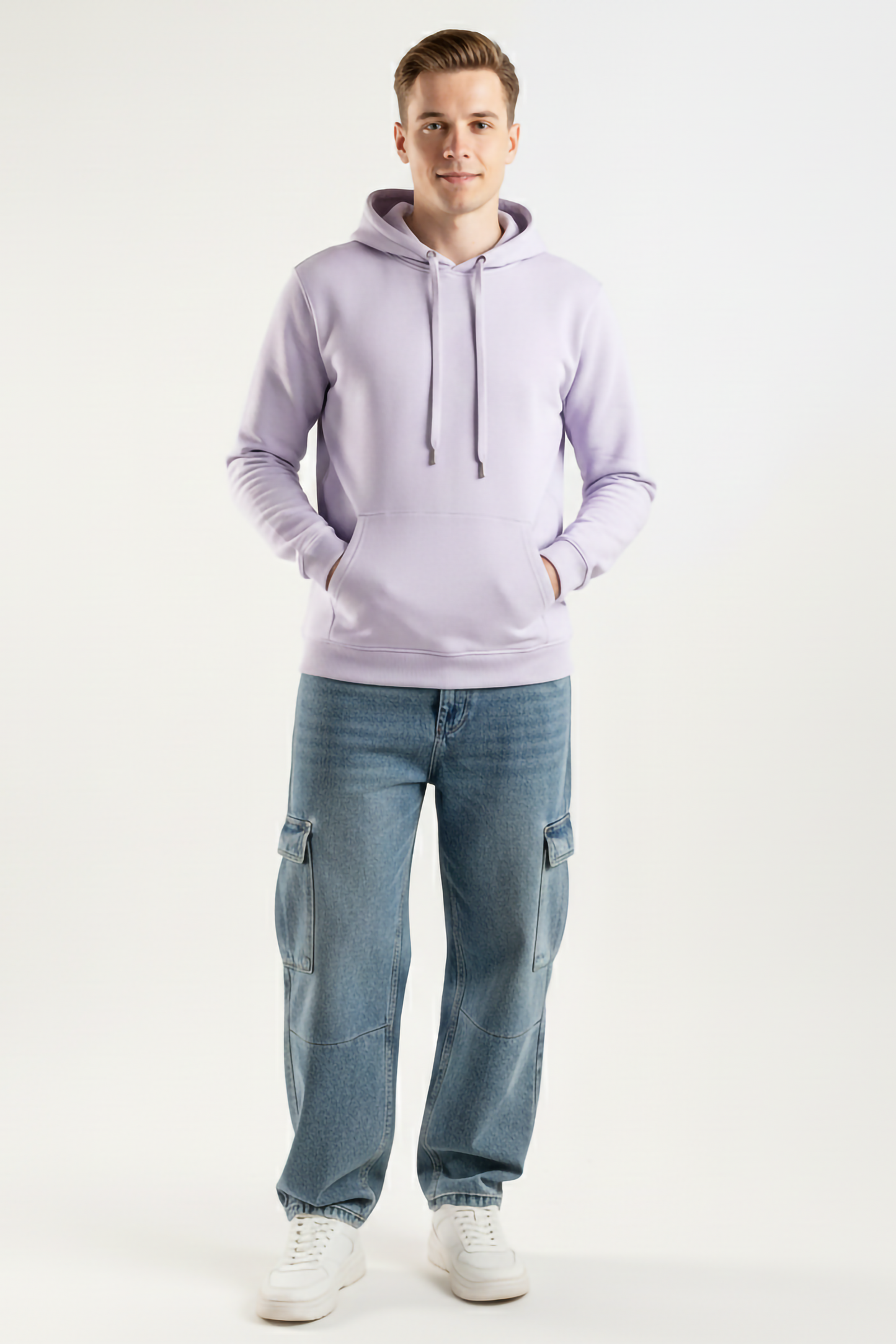 LAVENDER OVERSIZED HOODIE
