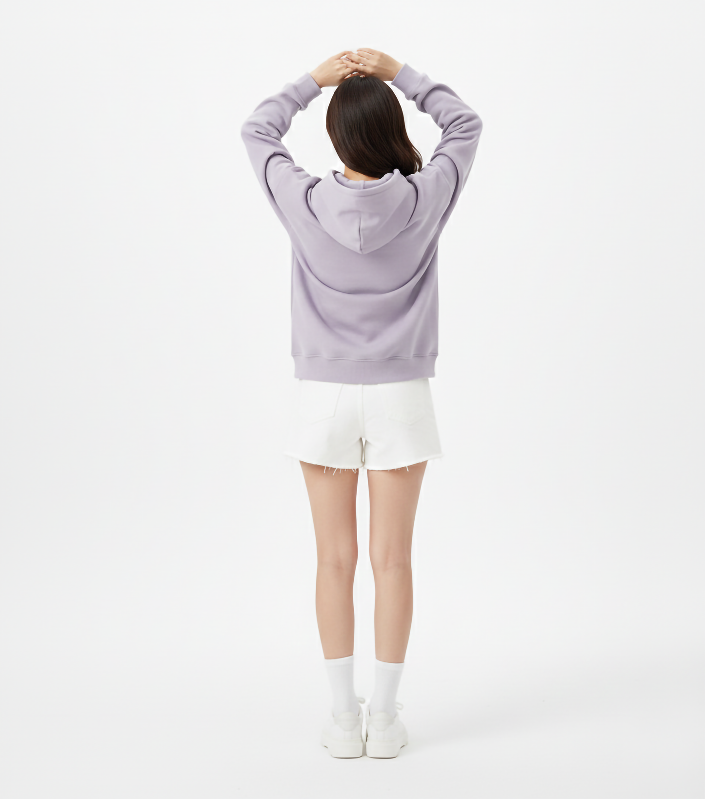 LAVENDER OVERSIZED HOODIE