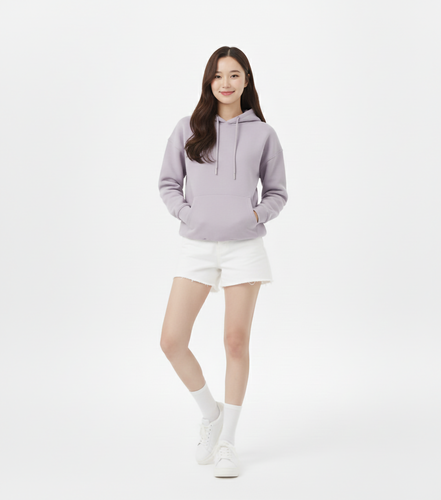 LAVENDER OVERSIZED HOODIE