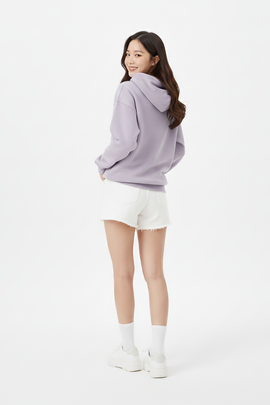 LAVENDER OVERSIZED HOODIE