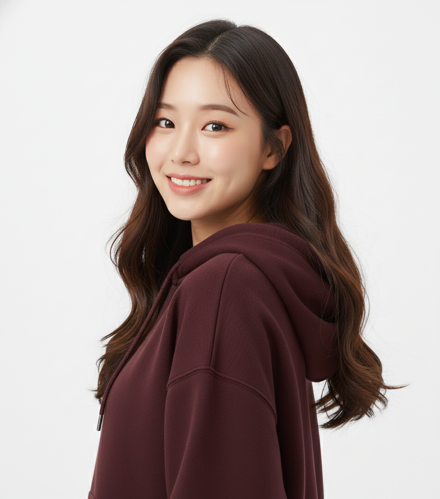 MAROON OVERSIZED HOODIE