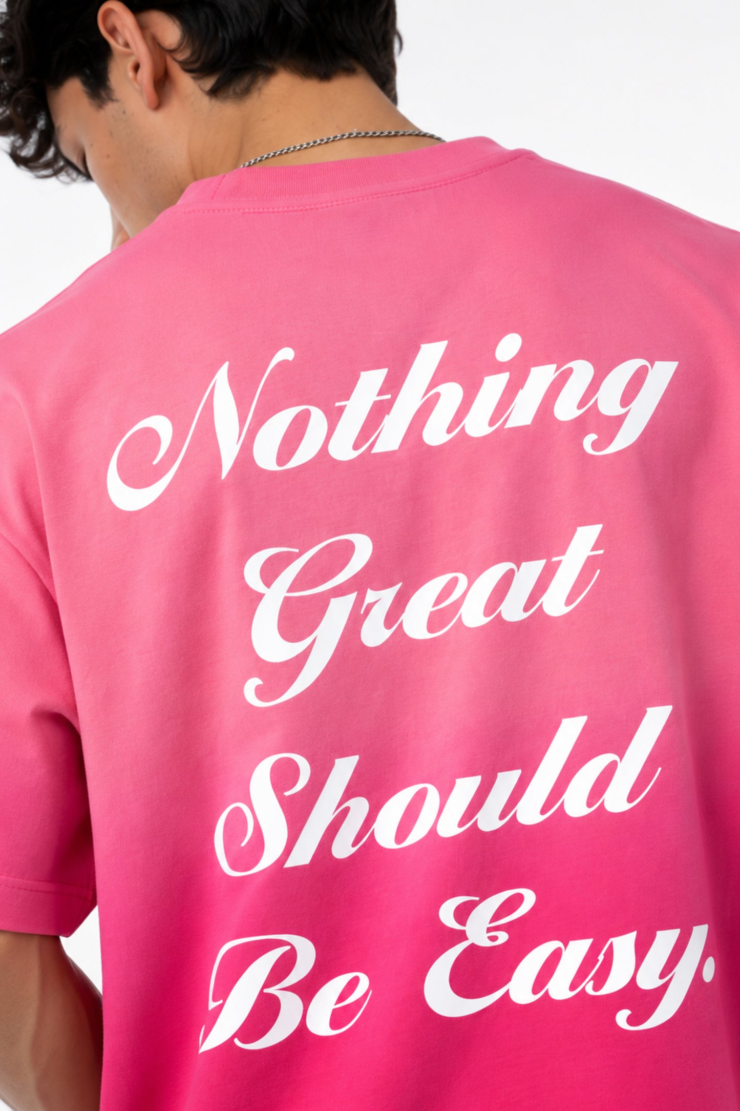 NOTHING GREAT OMBRE WASH BOXY FIT OVERSIZED T-SHIRT