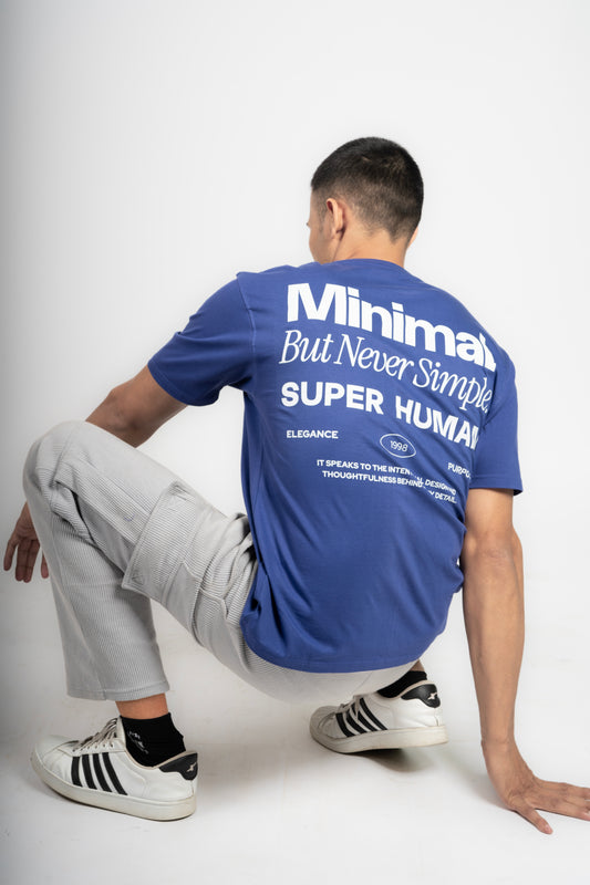 MINIMALIST UNISEX OVERSIZED T-SHIRT