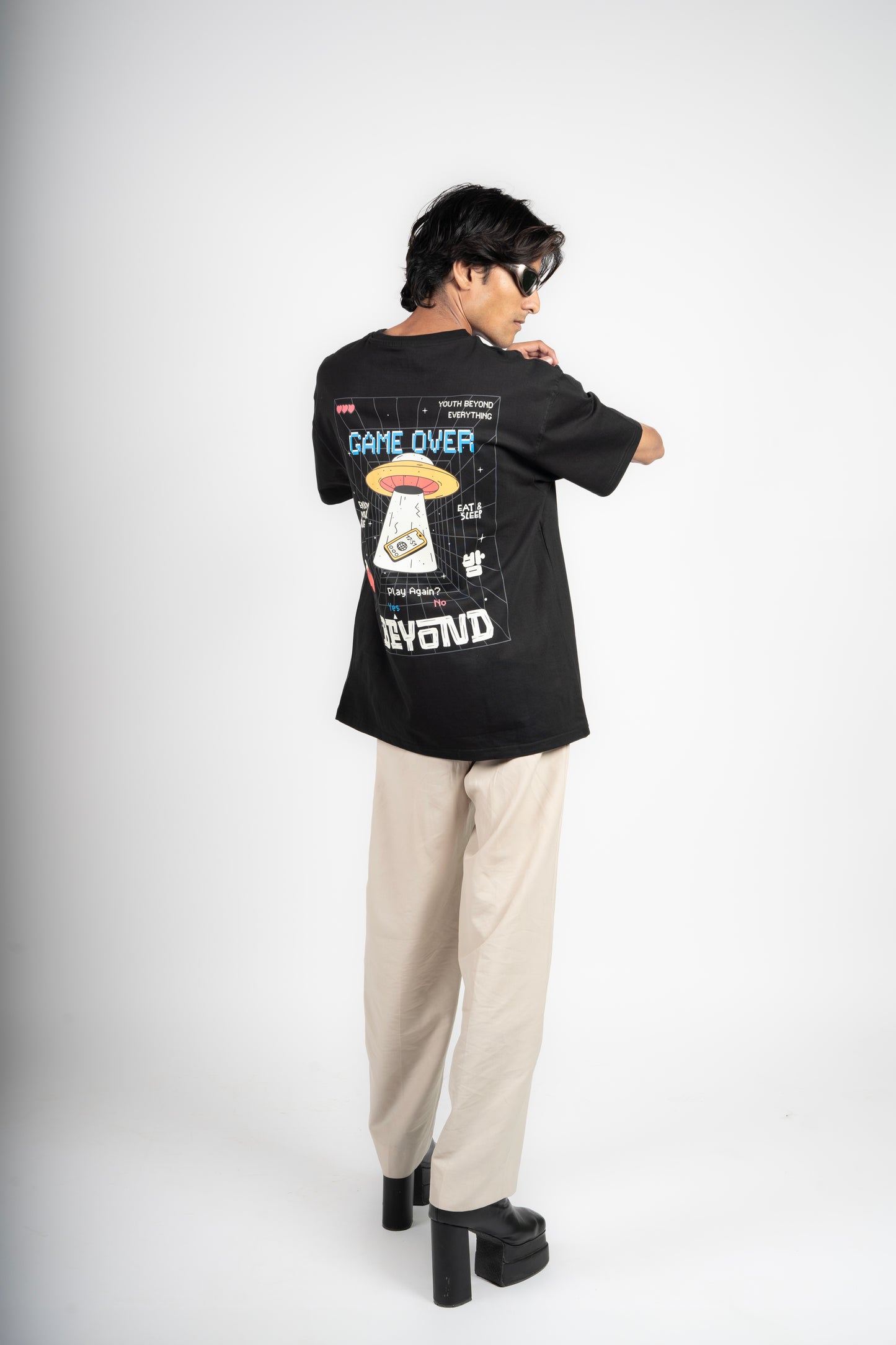 Game Over Oversized T-Shirt