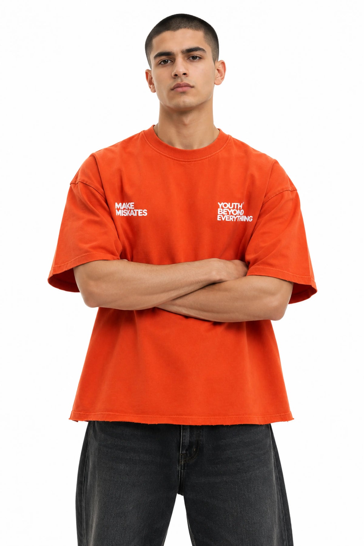 MAKE MISTAKES BOXY FIT T-SHIRT (UNISEX)