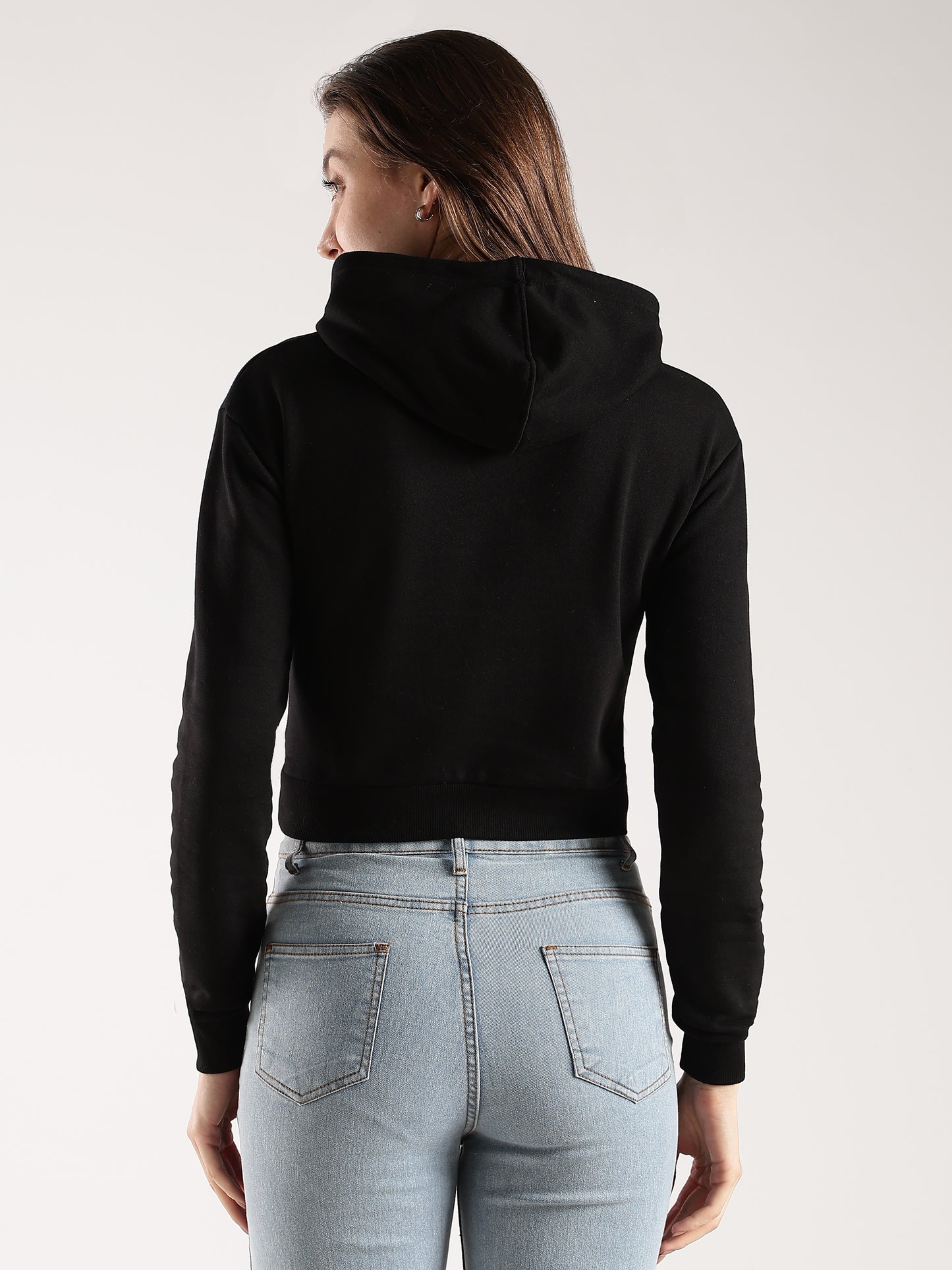 MAIN CHARACTER CROPPED HOODIE