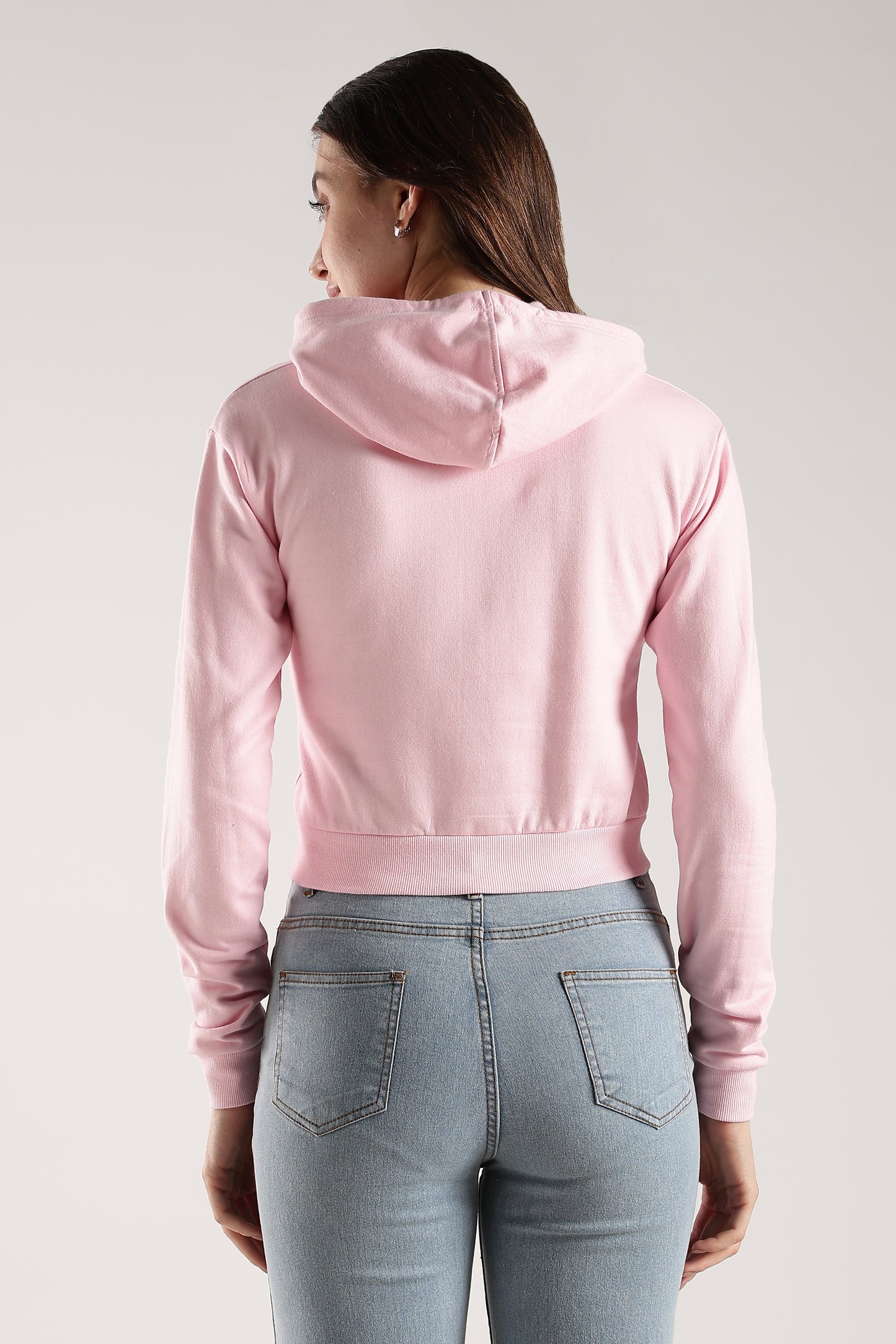 CHILL NOT FOUND CROPPED HOODIE