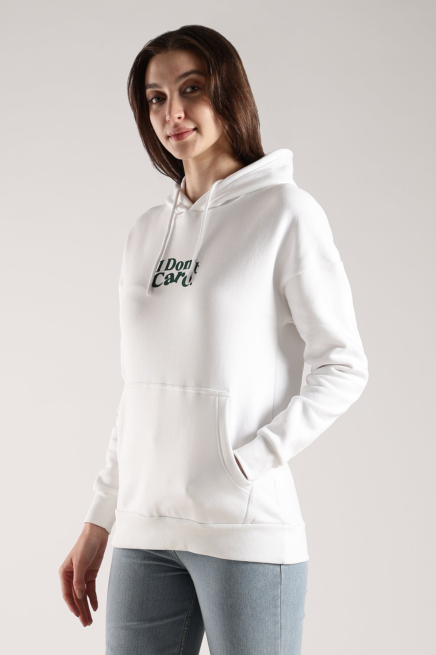 I DON’T CARE OVERSIZED HOODIE