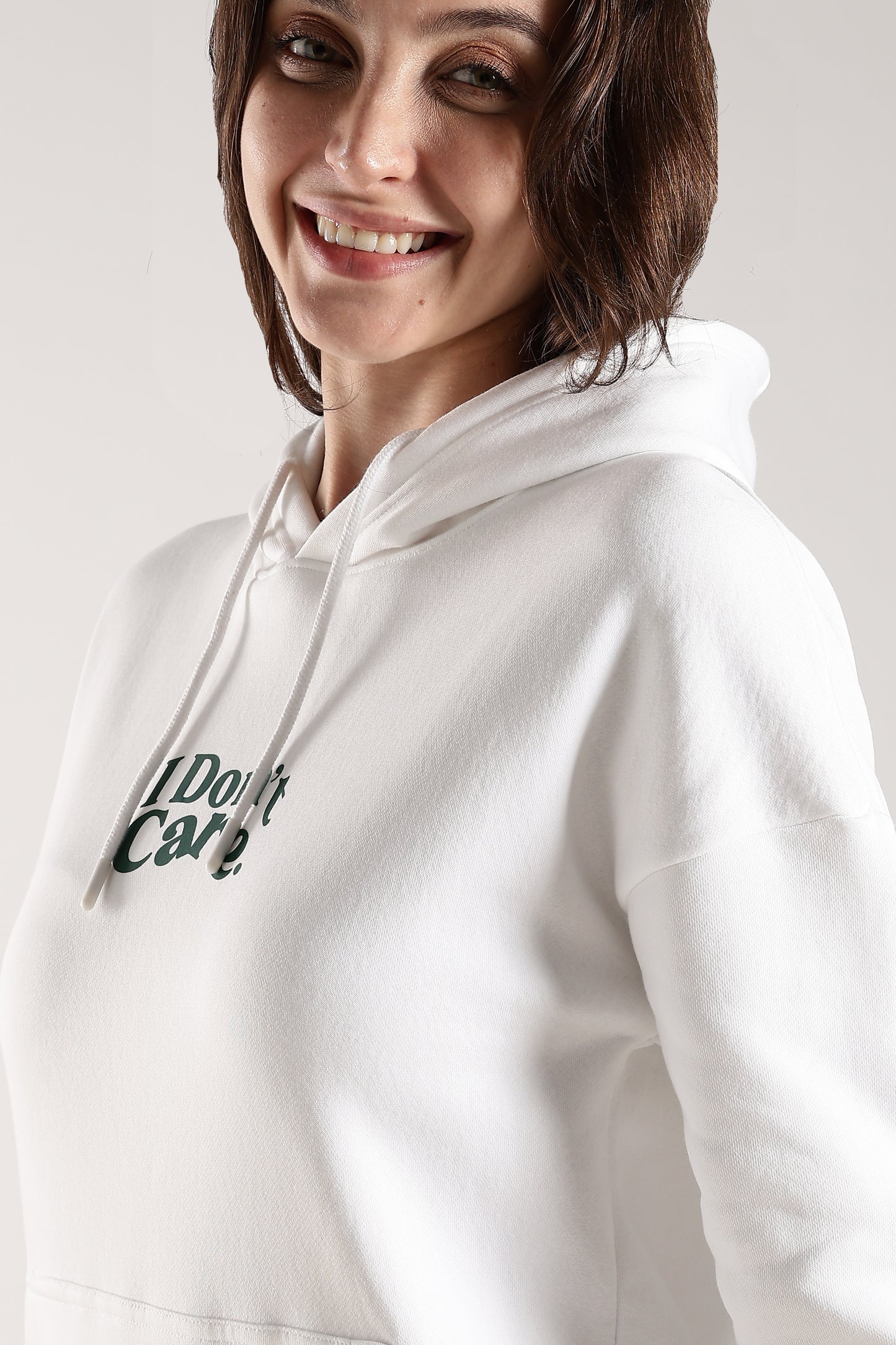 I DON’T CARE OVERSIZED HOODIE