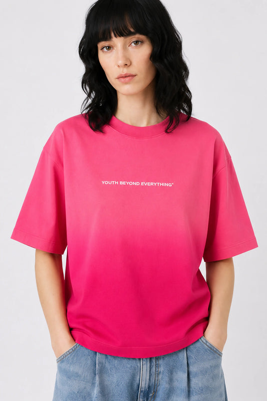 NOTHING GREAT OMBRE WASH BOXY FIT OVERSIZED T-SHIRT (UNISEX)