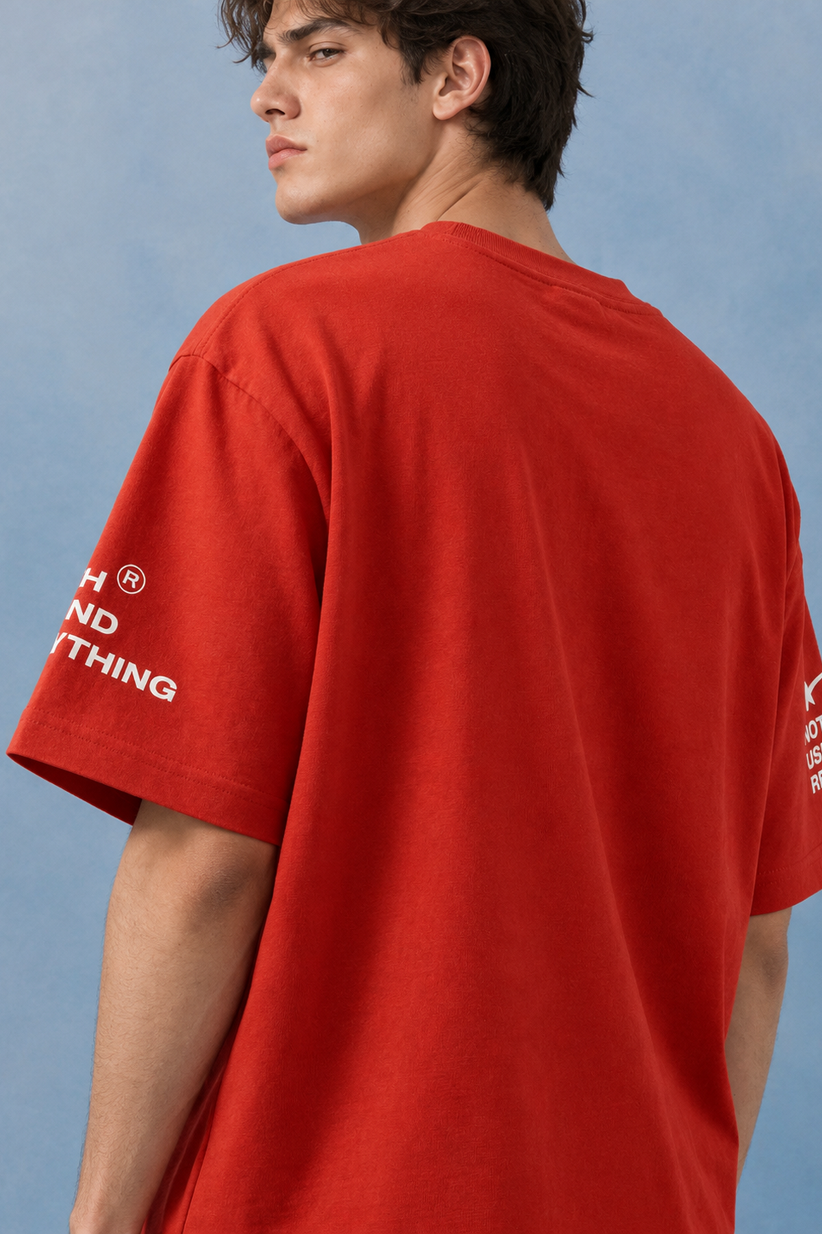 RED FLAG OVERSIZED T-SHIRT