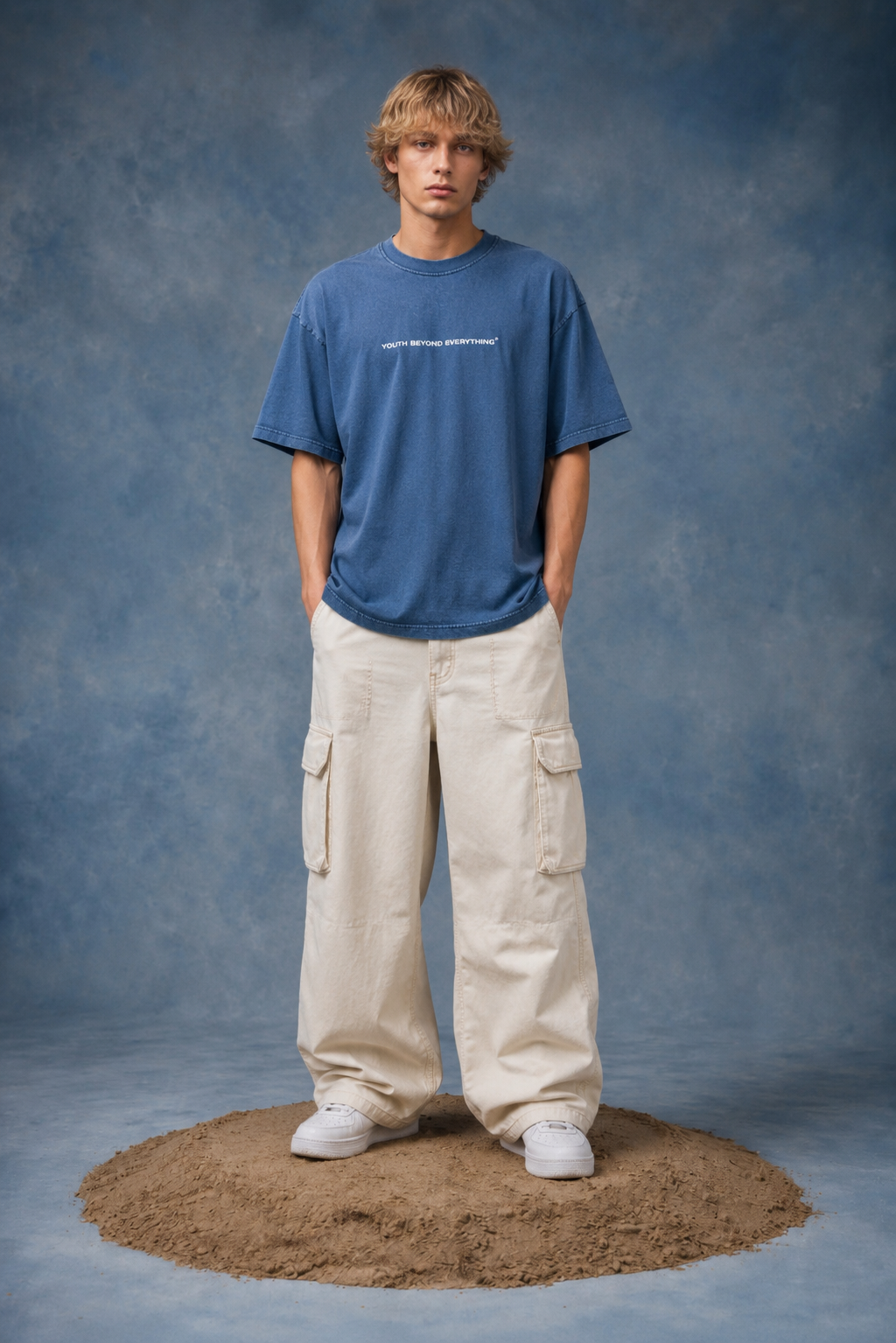 NOT MY CIRCUS NOT MY MONKEYS BOXY OVERSIZED T-SHIRT